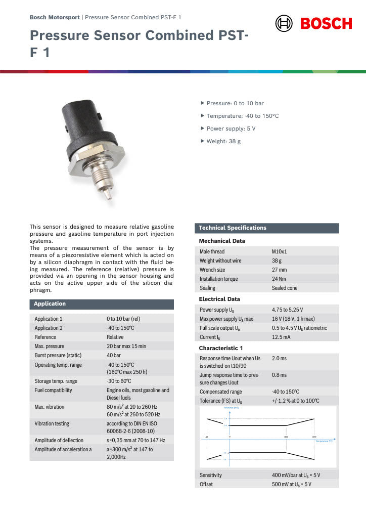 Bosch PST-F 1 Öldruck- & Temperatursensor